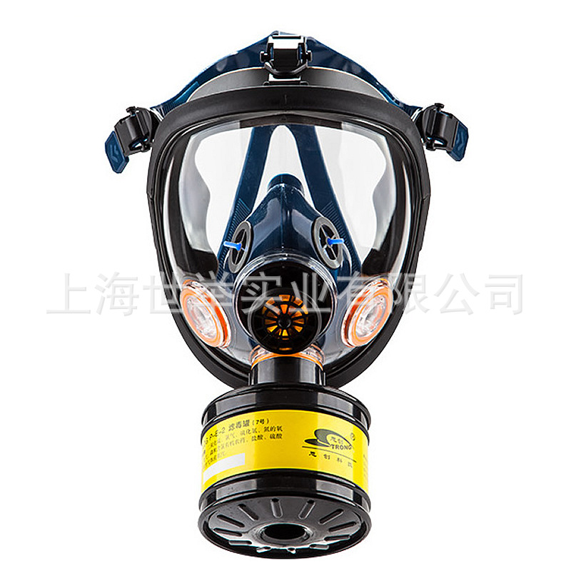 思创ST-S100-2/S100X-2硅橡胶球面防毒面具 喷漆使用防毒全面具