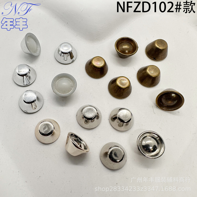 Source Factory Geometric Cone-Shaped Round Cup-Shaped Non-Porous Plastic Abs Electroplated Punk-Style Stud Decoration Source Factory Geometric Cone-Shaped Round Cup-Shaped Non-Porous Plastic Abs Electroplated Punk-Style Stud Decoration