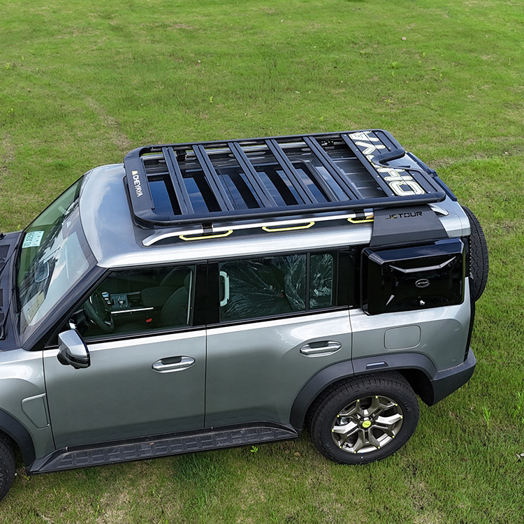 JiTu Traveler Air MounTains and Seas T2 Roof Luggage Rack Frame Aluminum Formula Leopard Chery iCar Car Travel Rack