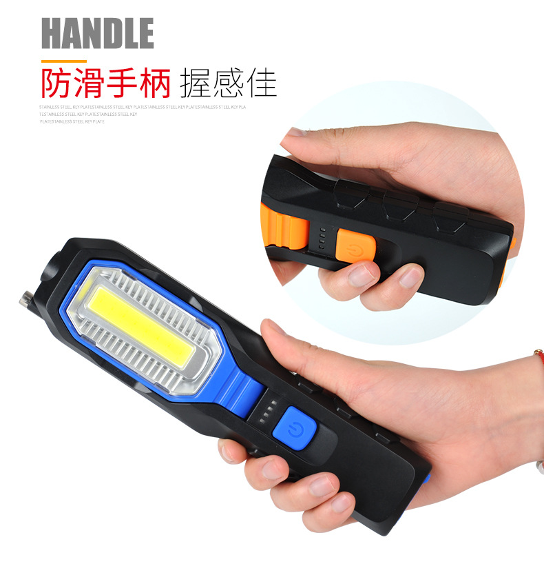 Auto Repair Light Work Light led charging inspection light magnet mobile repair light strong light super bright LED flashlight