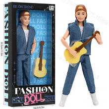 男孩娃娃职业梦想家11.5英寸30CM玩具巴比男友Ken篮球足球机长