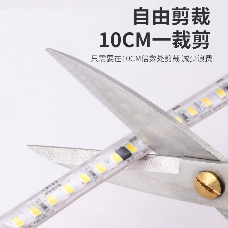 Self-adhesive LED light strip, ultra thin super bright lamp, 220v