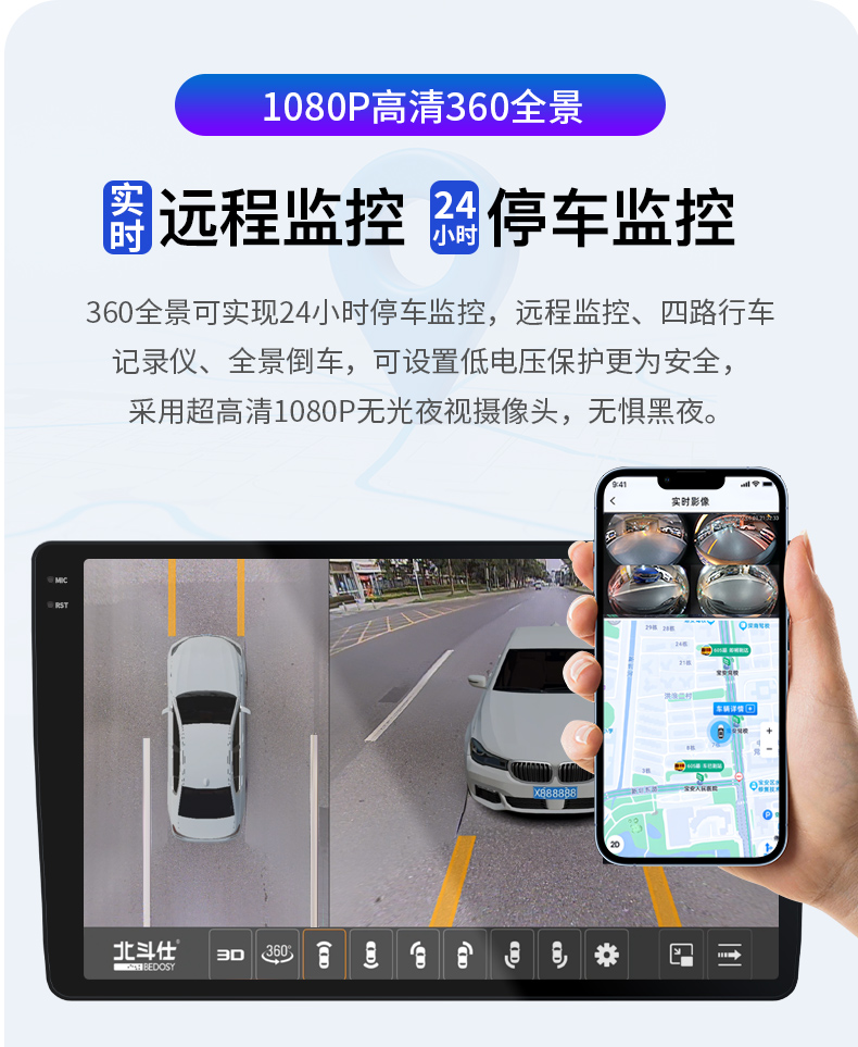 Suitable for Toyota Corolla, Levin, Camry, Fortuner, Rongfang, Highlander Central Control Screen and Large Screen Navigation