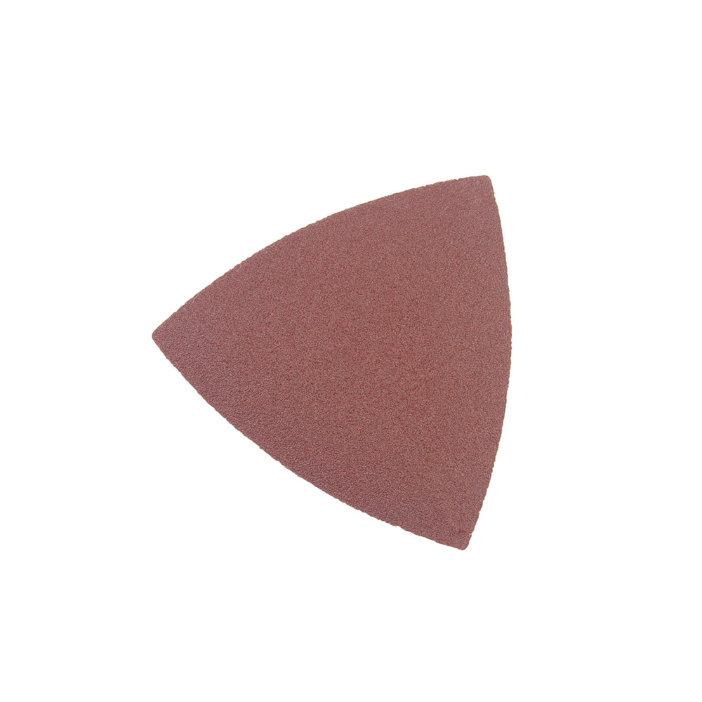 供应80mm小三角背绒砂纸万用宝配件产品拉绒片磨片适用万用宝砂布