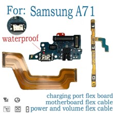 适用于三星A70开机音量排线尾插充电小板主板连接排线