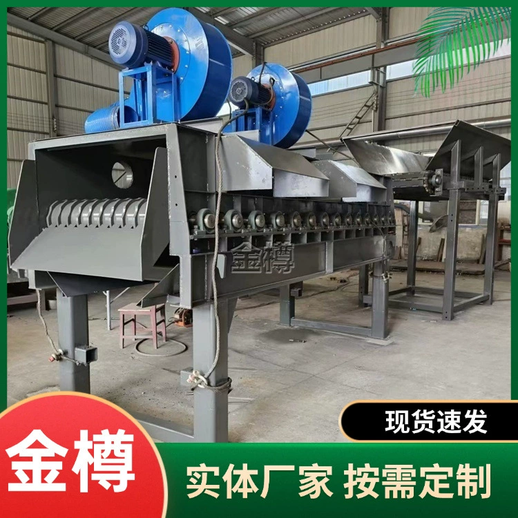 Линия сортировки городских бытовых отходов: роликовая машина для просеивания, сепаратор мусора, компоста, почвы и камня для полигонов