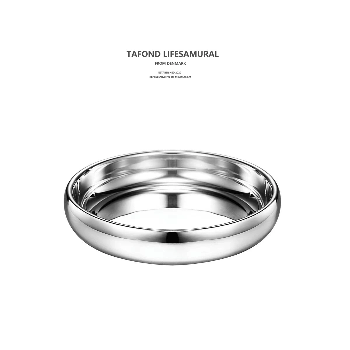 Простая тарелка для фруктов из нержавеющей стали 304 Nordic ins Style Модель дома Немецкая тарелка для фруктов Корзина для фруктов Съедобная тарелка для ювелирных изделий Украшения