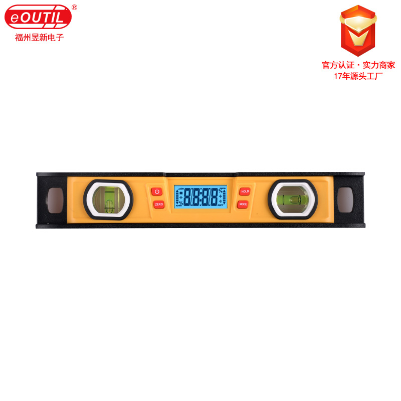 数显水平尺铝合金批发迷你数字水平尺高精度带磁 DL1919厂家直销