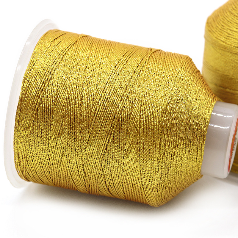 Gold wire with film coating, 3-strand, 6-strand, 9-strand, 12-strand, 15-strand handmade bracelet gold thread—wholesale braided gold wire with film coating