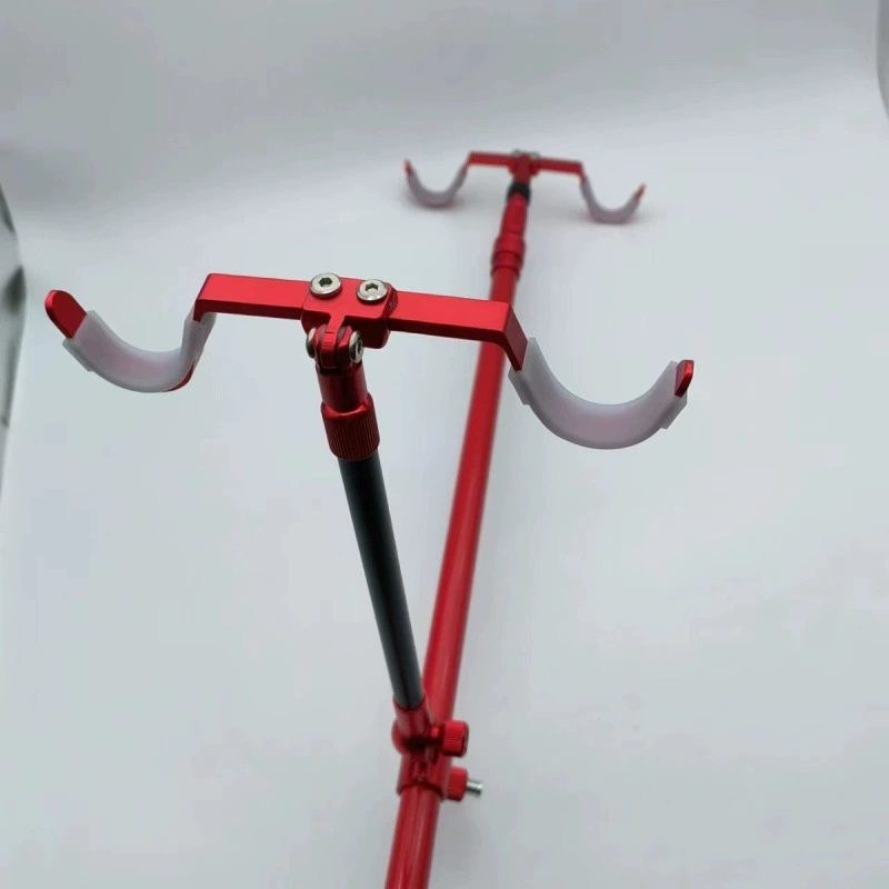 Оптовая продажа, двойной стержень из алюминиево-магниевого сплава, двойной задний подвесной кронштейн, кронштейн для удочки, задний подвесной кронштейн, двойной стержень XG