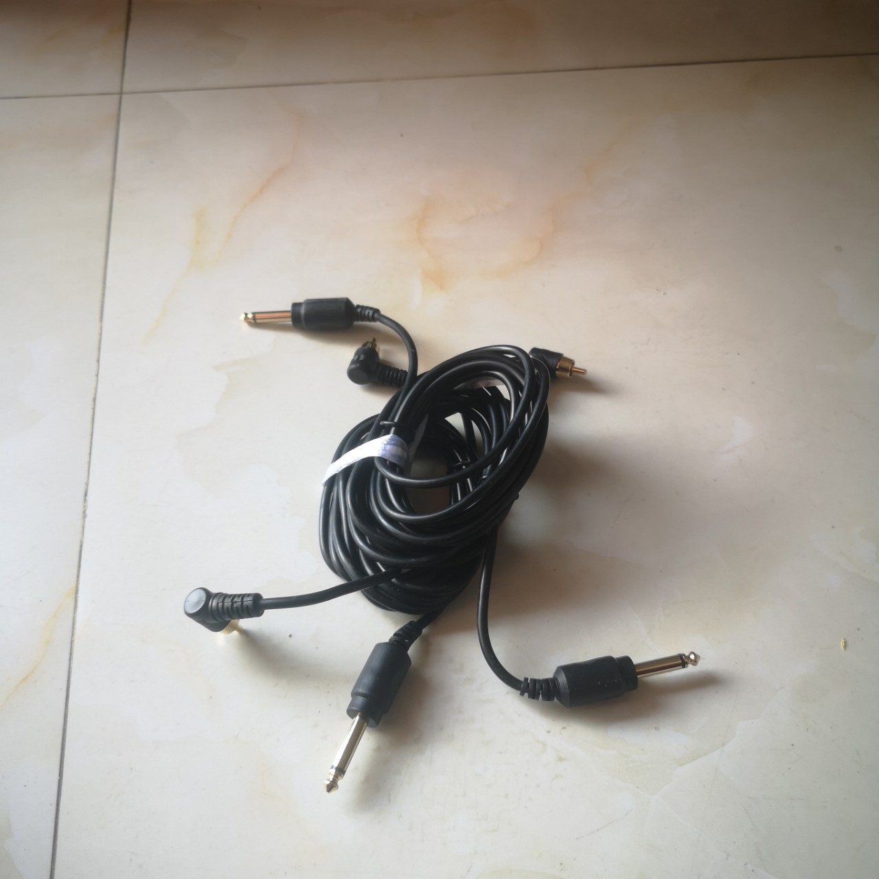 ��ɫ��ͷ������ֱͷRCA�߱������������ϸ����ֱ��4.5mm��2m����