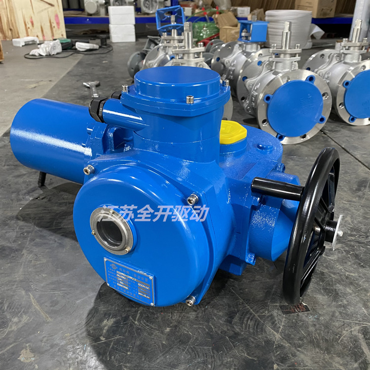 AC380V回转阀门电动装置 DZW20-18T智能调节型电动执行器结构