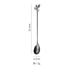 18cm Leaf Spoon-Black