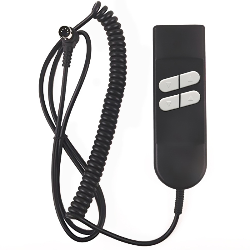 4-botón de control doble Motor 12V24V varilla de empuje sofá eléctrico silla vieja elevación accesorios de muebles accesorios de cama