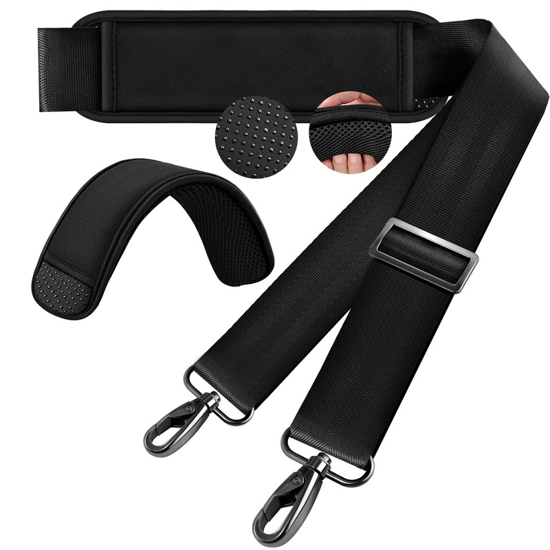 Cross-Border Popular Replacement Shoulder Strap for Unisex Shoulder Bag/Crossbody Bag with Adjustable Weight-Reducing Luggage Strap