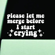 please let me merge befor i start crying sticker