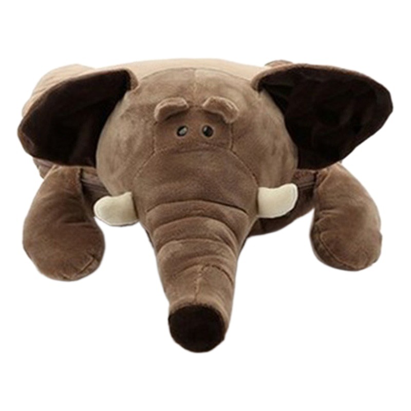 Almohada de Peluche con Diseño de Animal de Dibujos Animados, Manta Multifuncional Dos en Uno para Aire Acondicionado, Oficina, Siesta, Auto