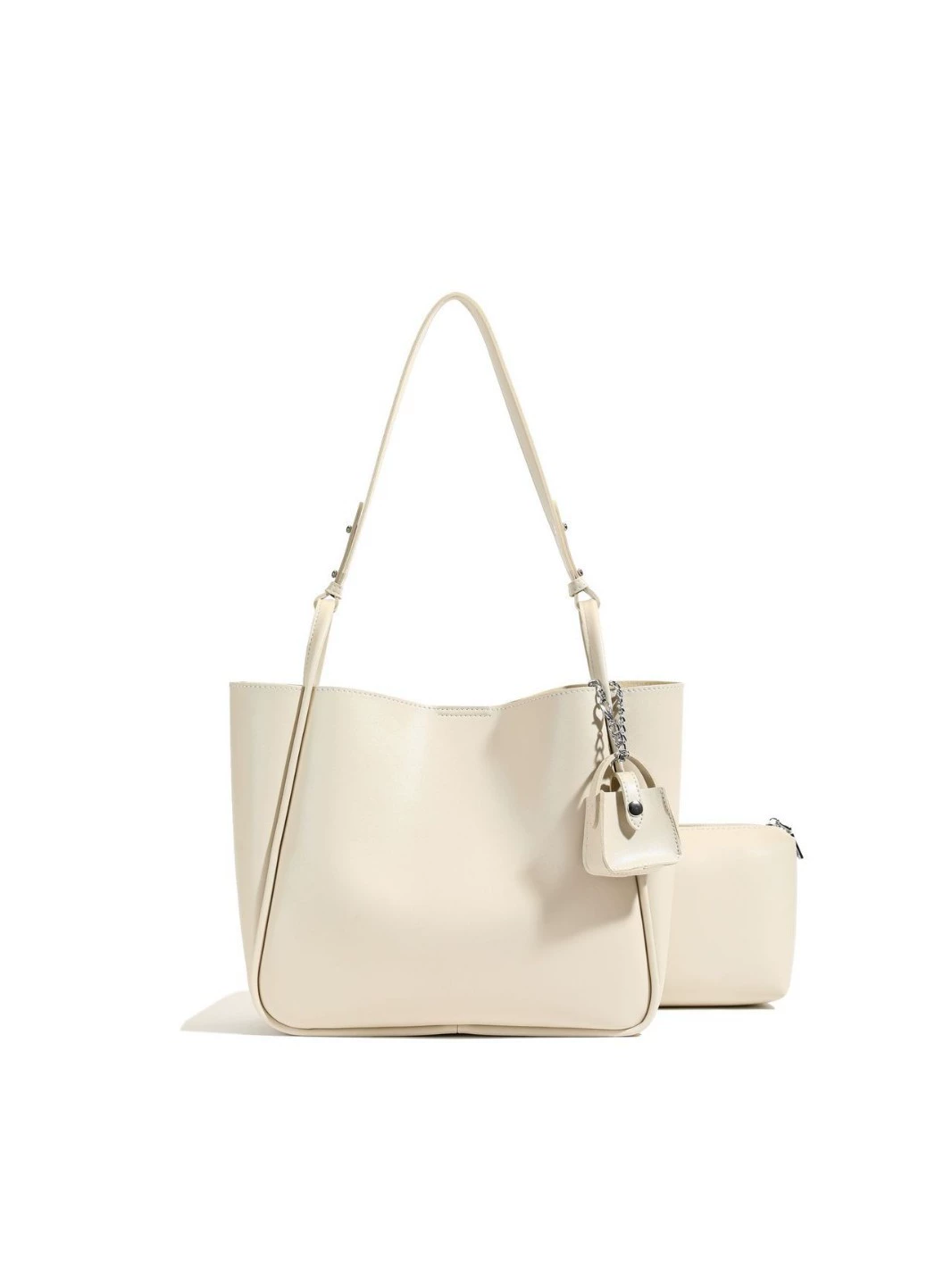 Japanese retro capacious underarm bag