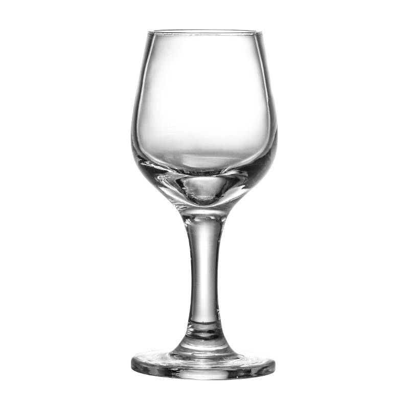 Estándar nacional de cristal de vidrio de licor 50ml taza de sabor de tulipan taza de calificación profesional taza de alto pie