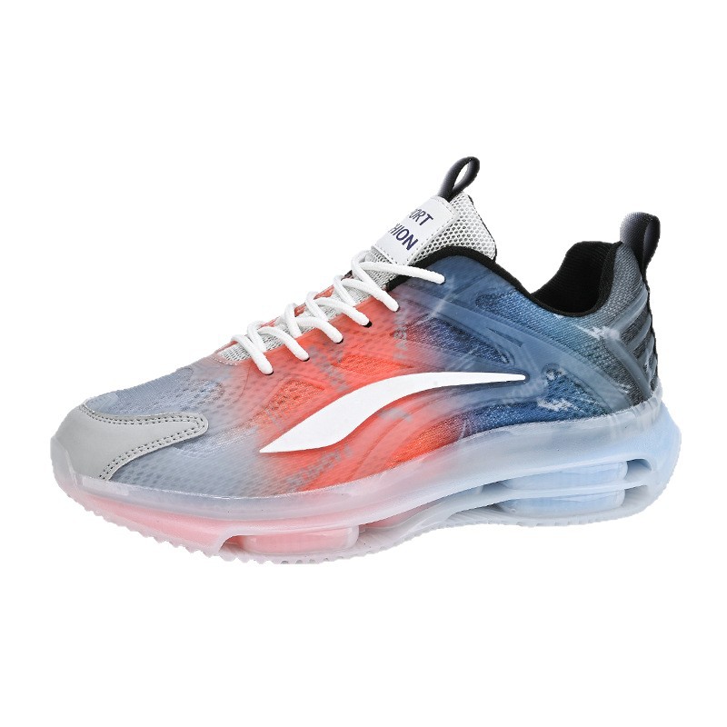 Jordan Clearance Summer Men's Shoes Mesh Anti-Odor Sports Running Shoes Waterproof Breathable Height-Increasing Dad Shoes for Teenagers