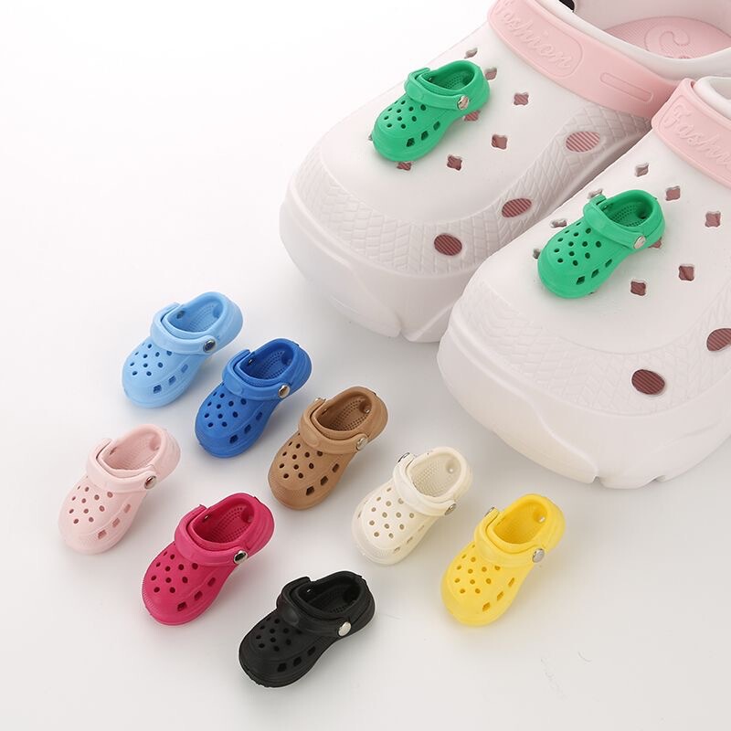 Doll Hole Shoes Accessories All-match Q Version Three-dimensional Shoe Buckle with Buckle Detachable Shoe Accessories DIY Girl's Heart Doll Hole Shoes Accessories All-match Q Version Three-dimensional Shoe Buckle with Buckle Detachable Shoe Accessories DIY Girl's Heart