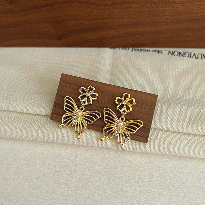 Pendientes de metal de alta gama, diseño minimalista y moderno, para mujer 2024, suministro al por mayor