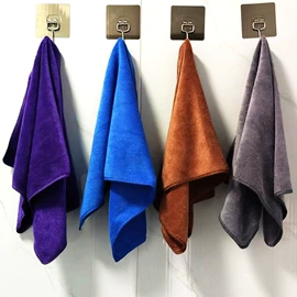 美容美发用巾;抹布、百洁布;擦车巾