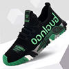 Sports fashionable sports shoes, comfortable footwear, breathable hair mesh for leisure, Korean style, wholesale, soft sole