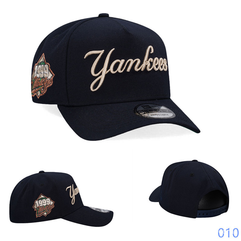 Sombrero de mlb transfronterizo gorras de béisbol clásicas con techo rígido Yankees Dodge bordado gorras para el sol de comercio exterior