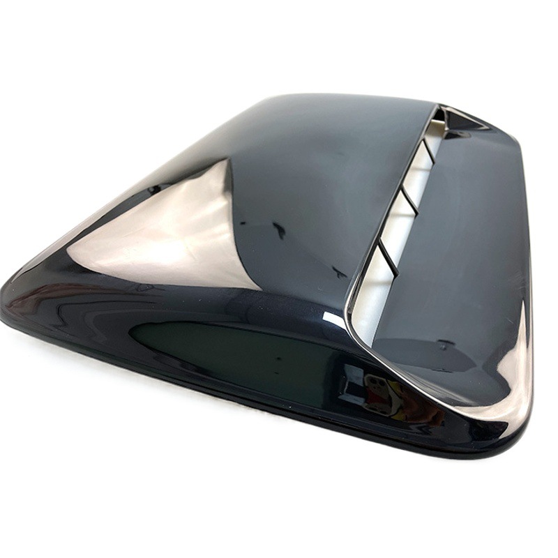 Car Hood decoración salida de aire combinado cabeza cubierta en forma de hoja de salida de aire modificado capucha falsa salida de aire
