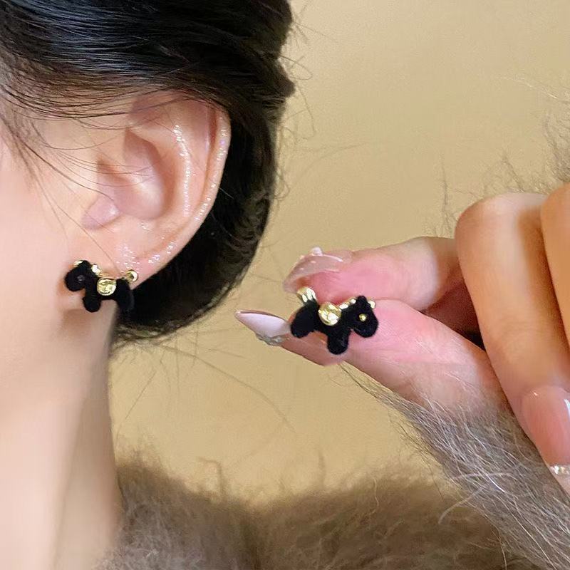 Long Tassel Drop Earrings For Women Vintage Silver Needle Style_voghion.com