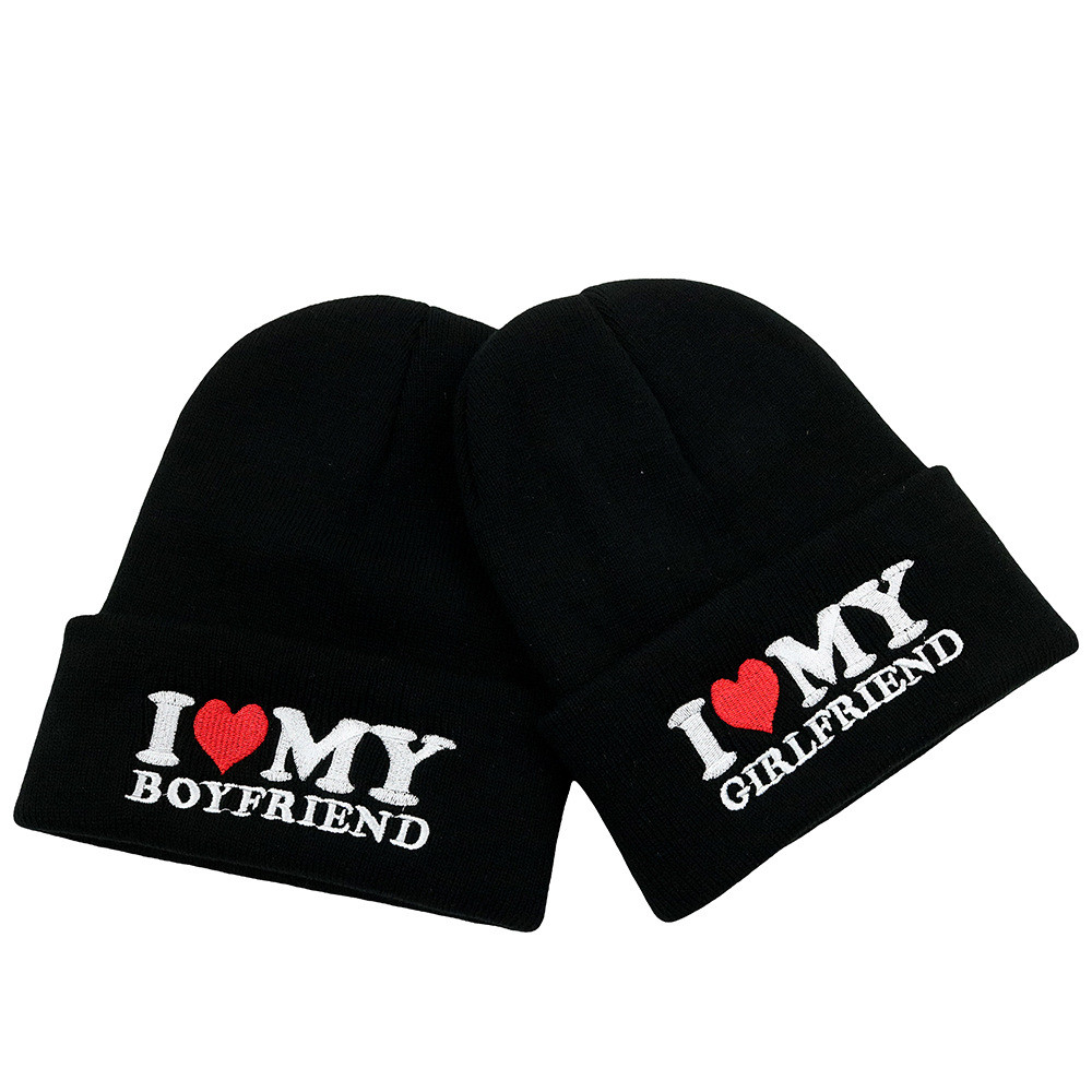 Unisex Simple Style Letter Embroidery Eaveless Wool Cap display picture 1