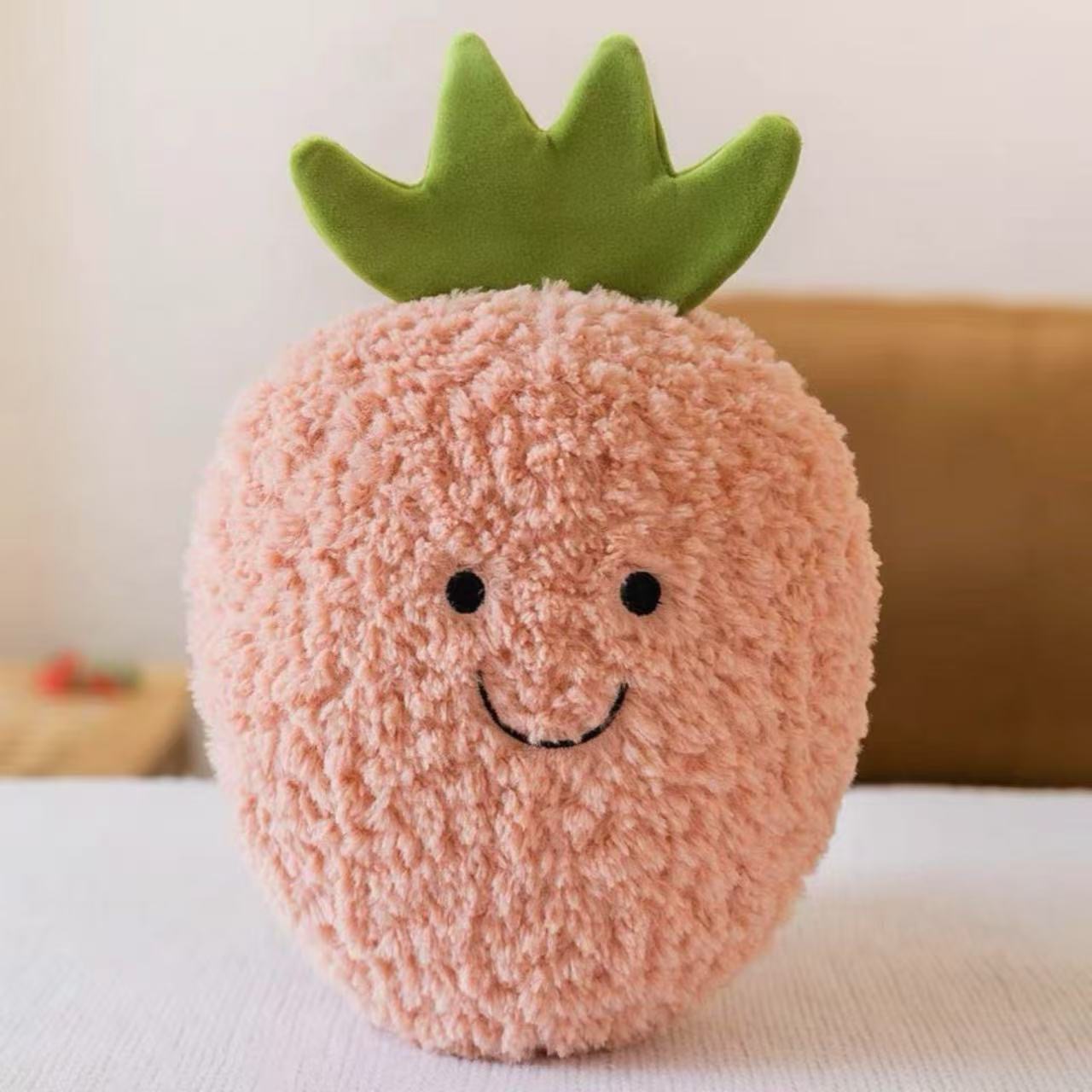 Frutas transfronterizas muñecas de peluche lindas muñecas de regalo para niños arrojar muñecas de 8 pulgadas muñecas juguetes de peluche al por mayor