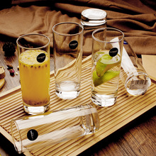 和谐居乐美雅直身杯耐热水杯玻璃杯水茶杯酒吧KTV酒杯果汁饮料杯