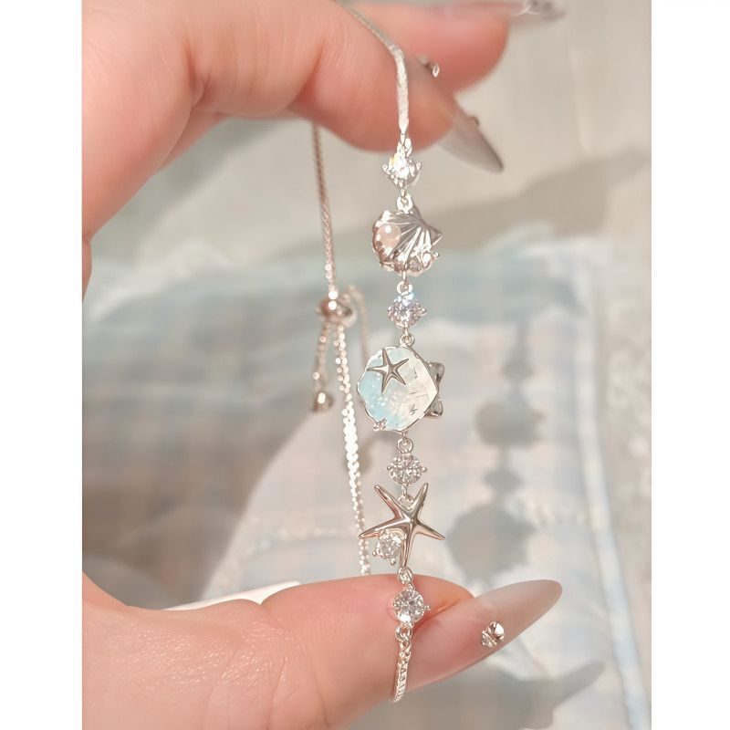 "Sea Salt Star Island" light luxury starfish resort-style fresh and sweet design jewelry bracelet