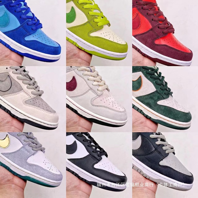 Putian Pure Original Goods Dunk Black and White Panda Sb Green Apple Oda Katsuhiro Men's and Women's Low-Top Couple Sports Sneakers