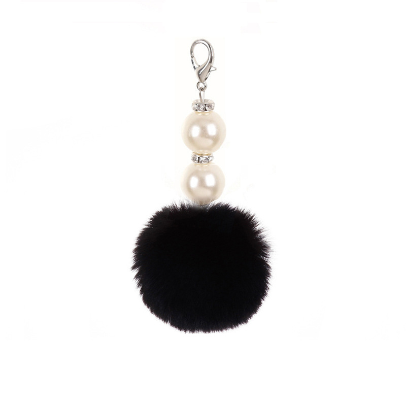 Colgante de Mochila con Pompones y Perlas Poliéster para Mochila image 13