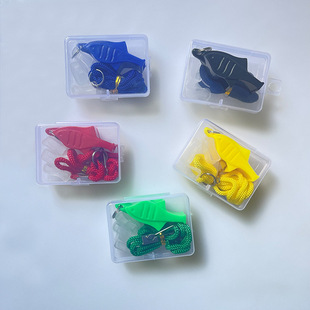 Seedless Dolphin Whistle Referee Sports Basketball Game Rescue Escape Outdoor Training Plastic Lanyard
