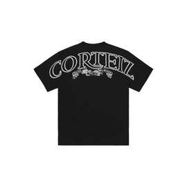 Corteiz恶魔岛蜜蜂字母印花短袖男女街头潮牌宽松休闲圆领T恤