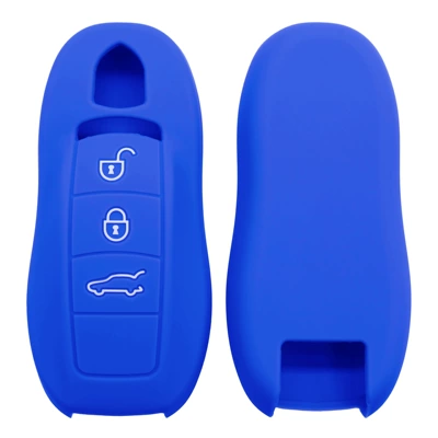 Static Rod/Key Bag Key Cover Panamera 911 - blue