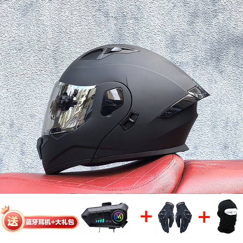 Negro mate con Aurora Silver Y10 Bluetooth