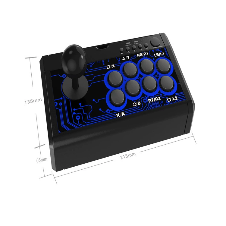 7-in-1 arcade fighting wired joystick supports Switch/PS4/PS3/Xbox/PC/Android TP4-1886