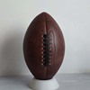 Custom 11.5 -inch leather rugby No. 9 Memorial Explosion -proof training with antique and imitation leather American football