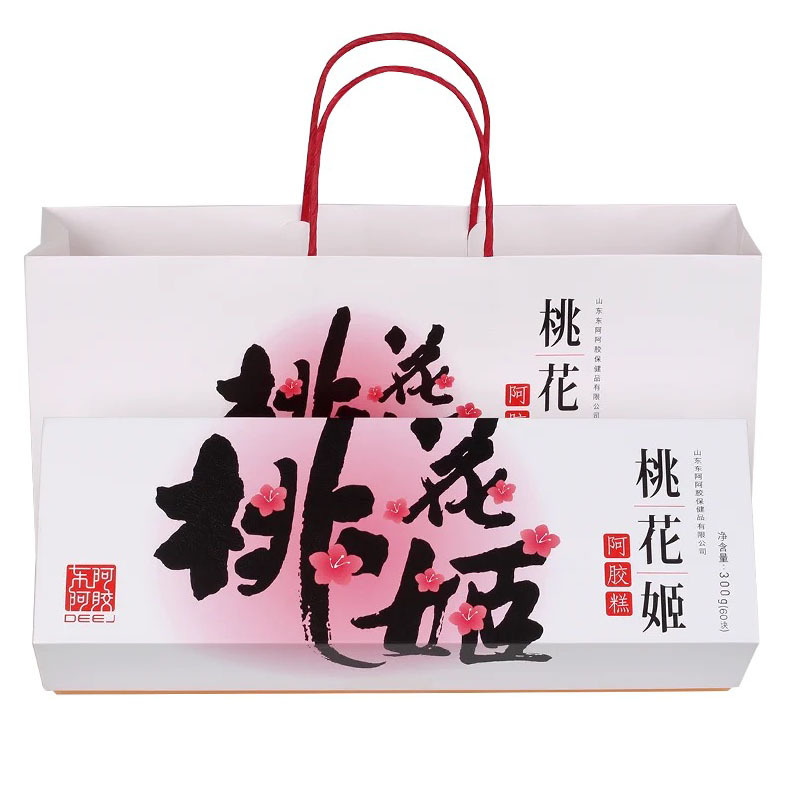 Peach Blossom Lady Ejiao Cake (Donkey-Hide Gelatin Paste) — Ready-to-Eat Herbal Confection Gift Box preparation