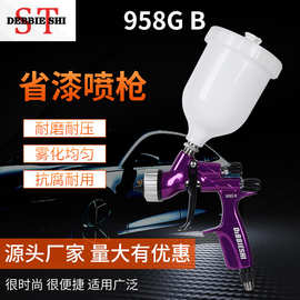 气动喷枪高雾化喷漆枪958GB汽车专用气动喷漆枪油水两用喷枪