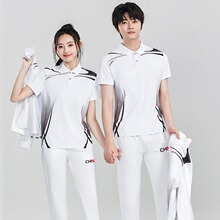 春秋季情侣团体服初中高中班服运动会服装体育运动套装徒步队跑步