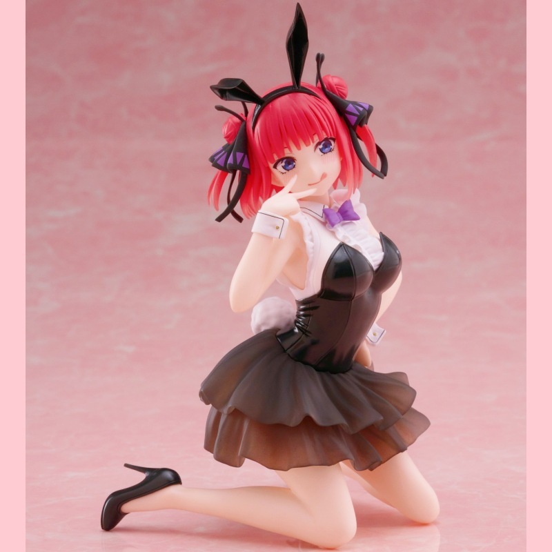 五等分の花嫁バニーガール中野二乃ひざまずきフィギュアかわいい美少女テーブル置物|undefined
