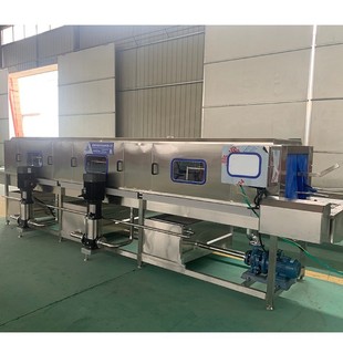Small High-Pressure Spray Fully Automatic Pallet Cleaning Machine Efficient Cleaning Turnover Basket Small Plastic Cleaning Machine