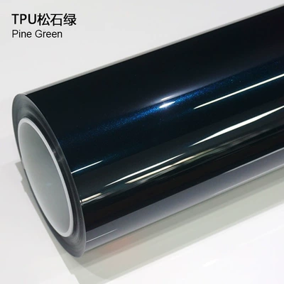 Ppf Colored Car Wrap High Auto Color Change Film - tpu-turquoise-green-1524m15m