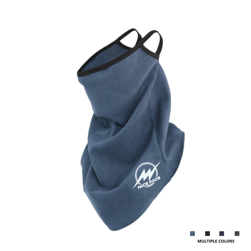 Ski Slim V Face Ski Face V Face Windproof Breathable Men's and Women's Ear Hanging Mask Fleece Scarf